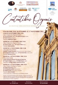 Festival Organistico Internazionale Cantantibus Organis a Viagrande